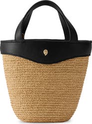 Helen Kaminski Ama Braided Raffia Bucket Bag