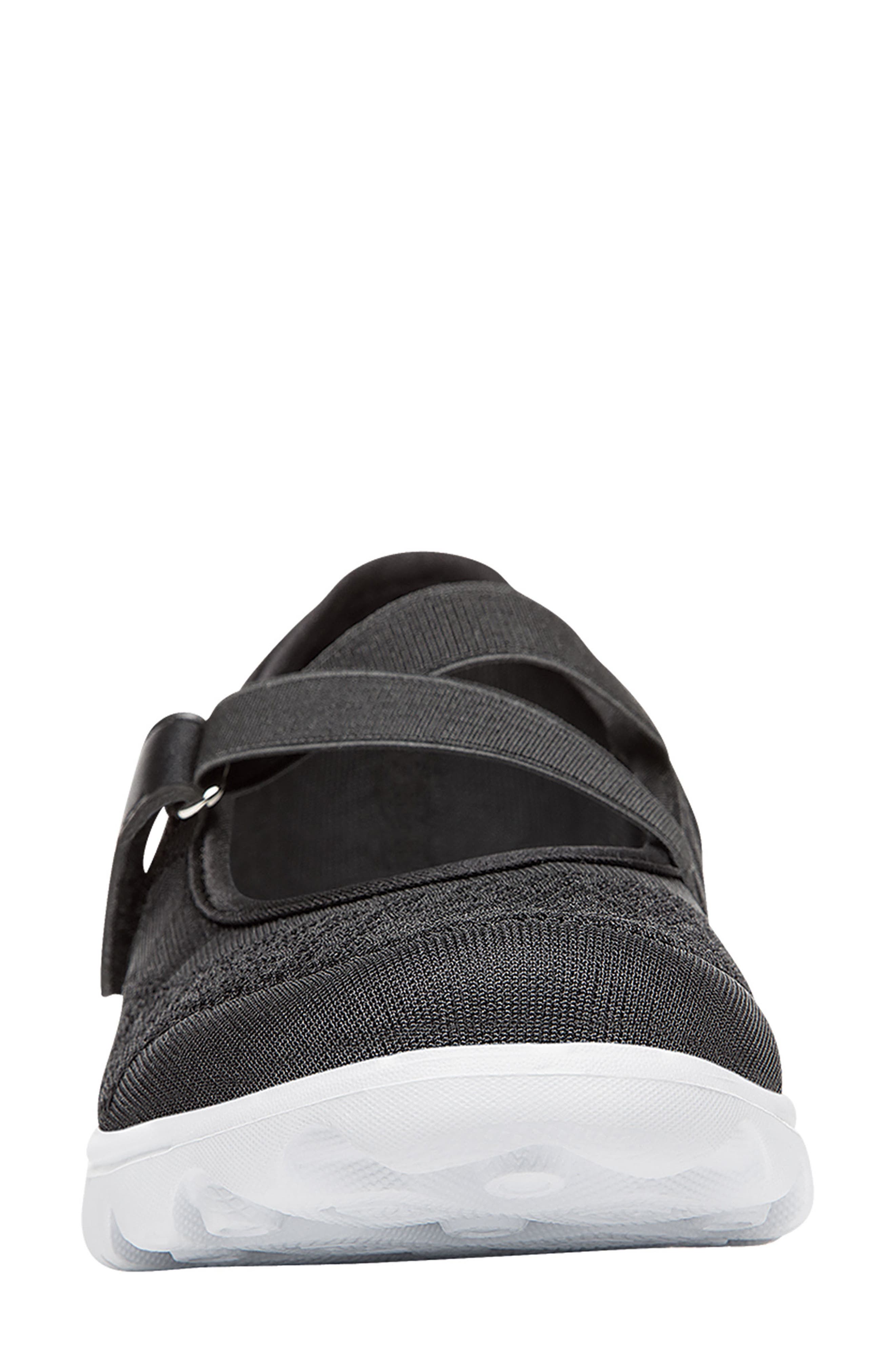 Propét TravelActiv Mary Jane Sneaker, Alternate, color, Black Fabric