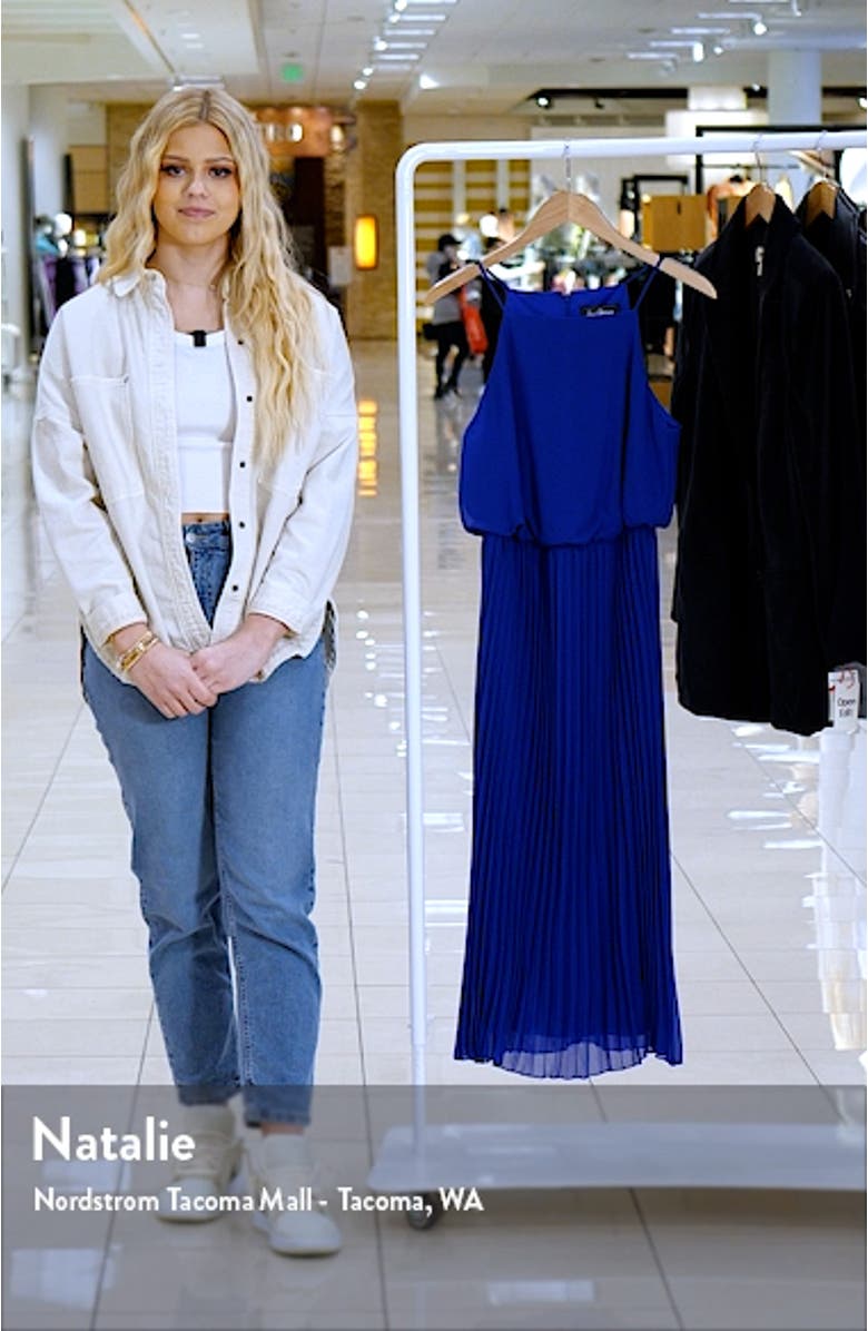 Pleated Midi Dress, sales video thumbnail