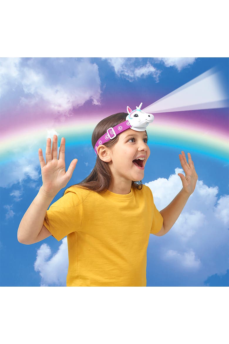 Unicorn Head Flashlight with Light and Sound, Alternate, color, Multicolored