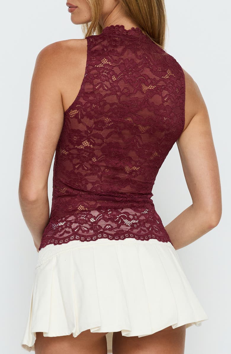 Princess Polly Quinbie Lace Sleeveless Top, Alternate, color, 