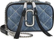 Marc Jacobs The Quilted Denim Softshot Bag