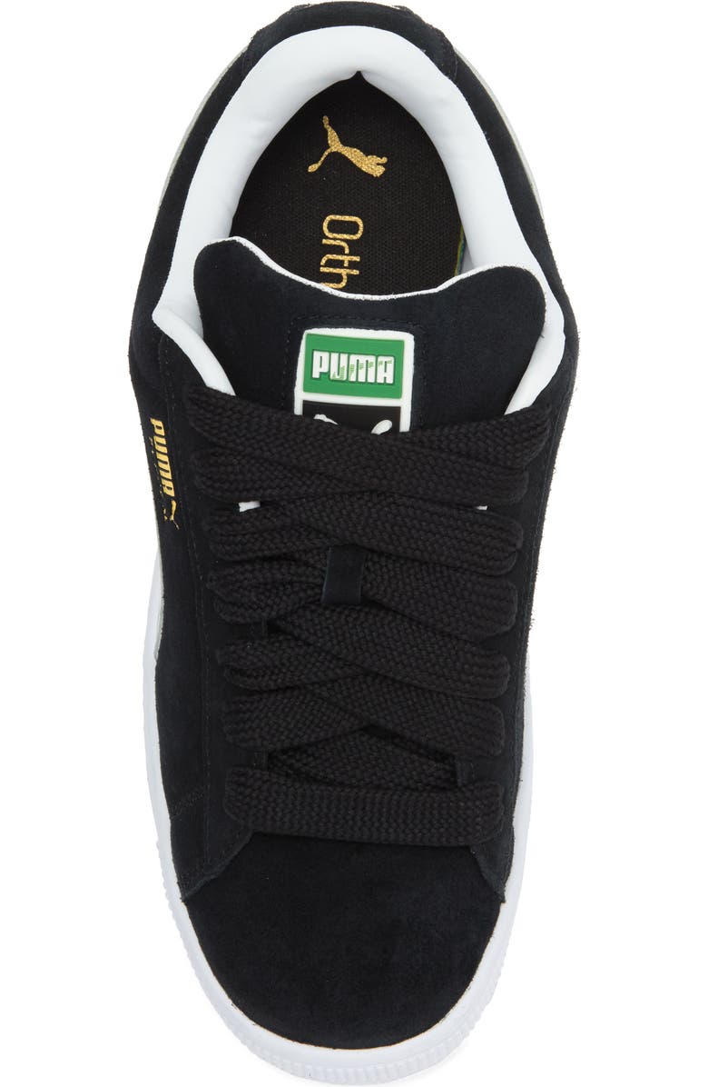PUMA Suede XL Sneaker, Alternate, color, Puma Black-Puma White
