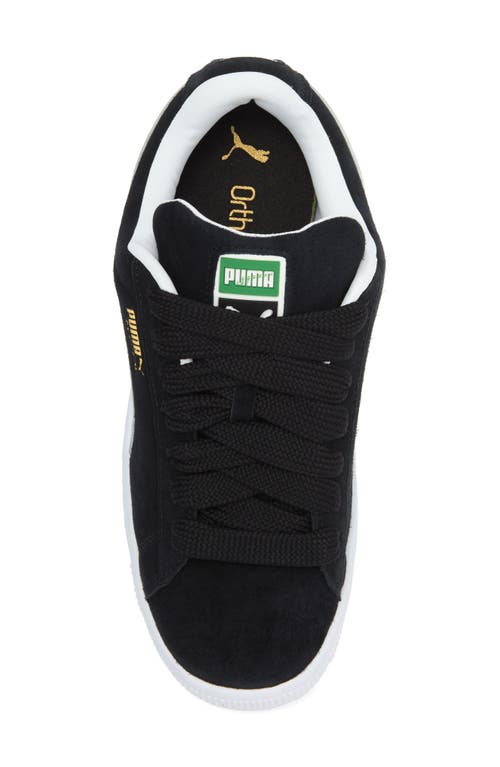 Puma Suede Xl Sneakers In Black Suede