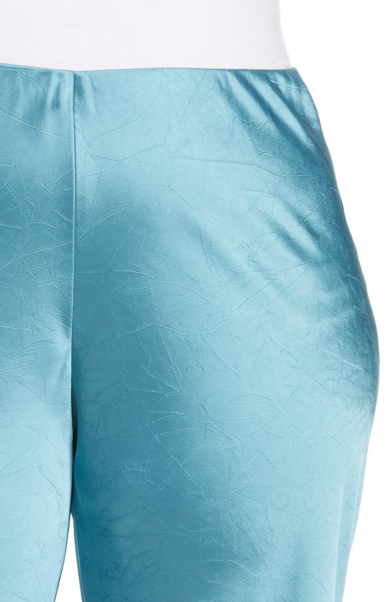 Vince Satin Bias Cut Pants, Alternate, color, Deep Lagoon