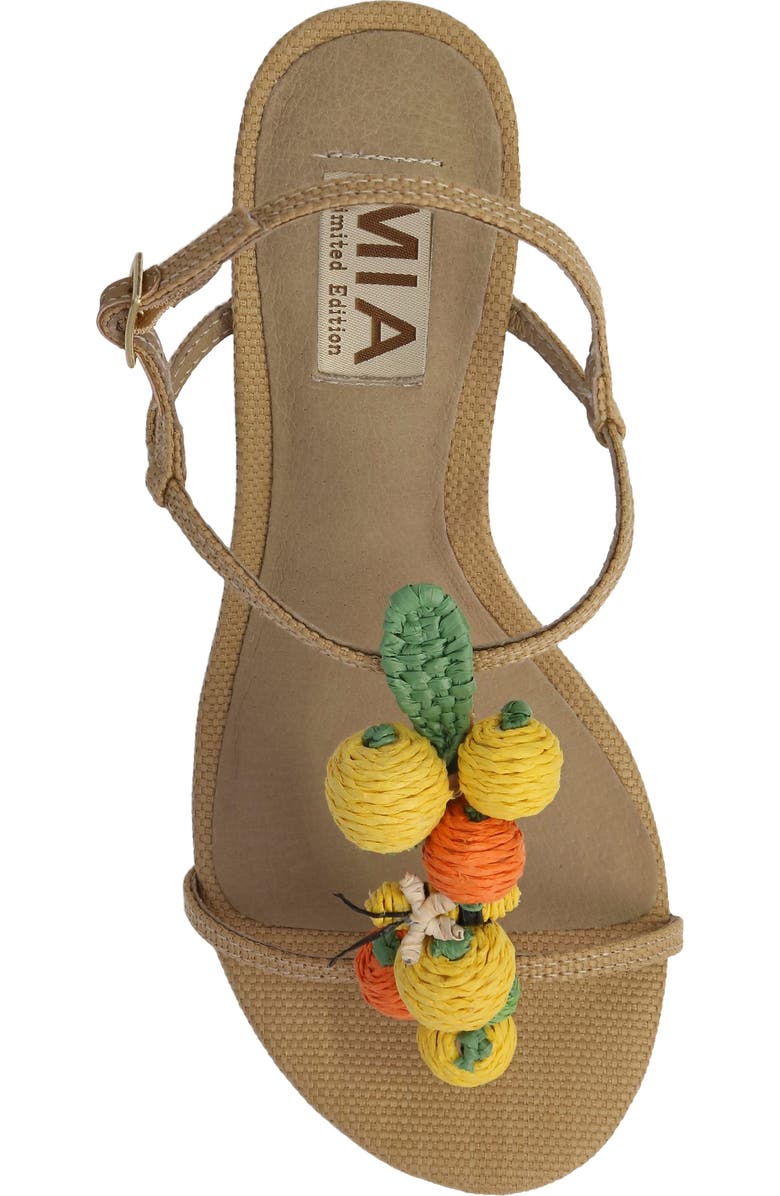 MIA Zabel Slingback Sandal, Alternate, color, Natural Ra