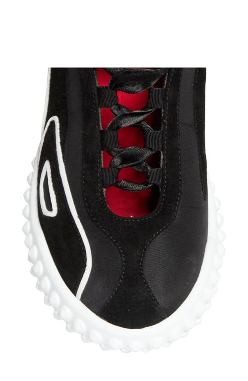 Christian Louboutin Mara Ankle Tie Sneaker In Multi