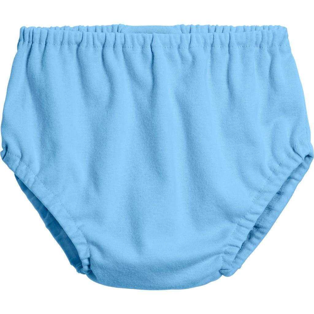 City Threads Usa-made Kids' Girls And Boys Soft Cotton Diaper Cover In Blue