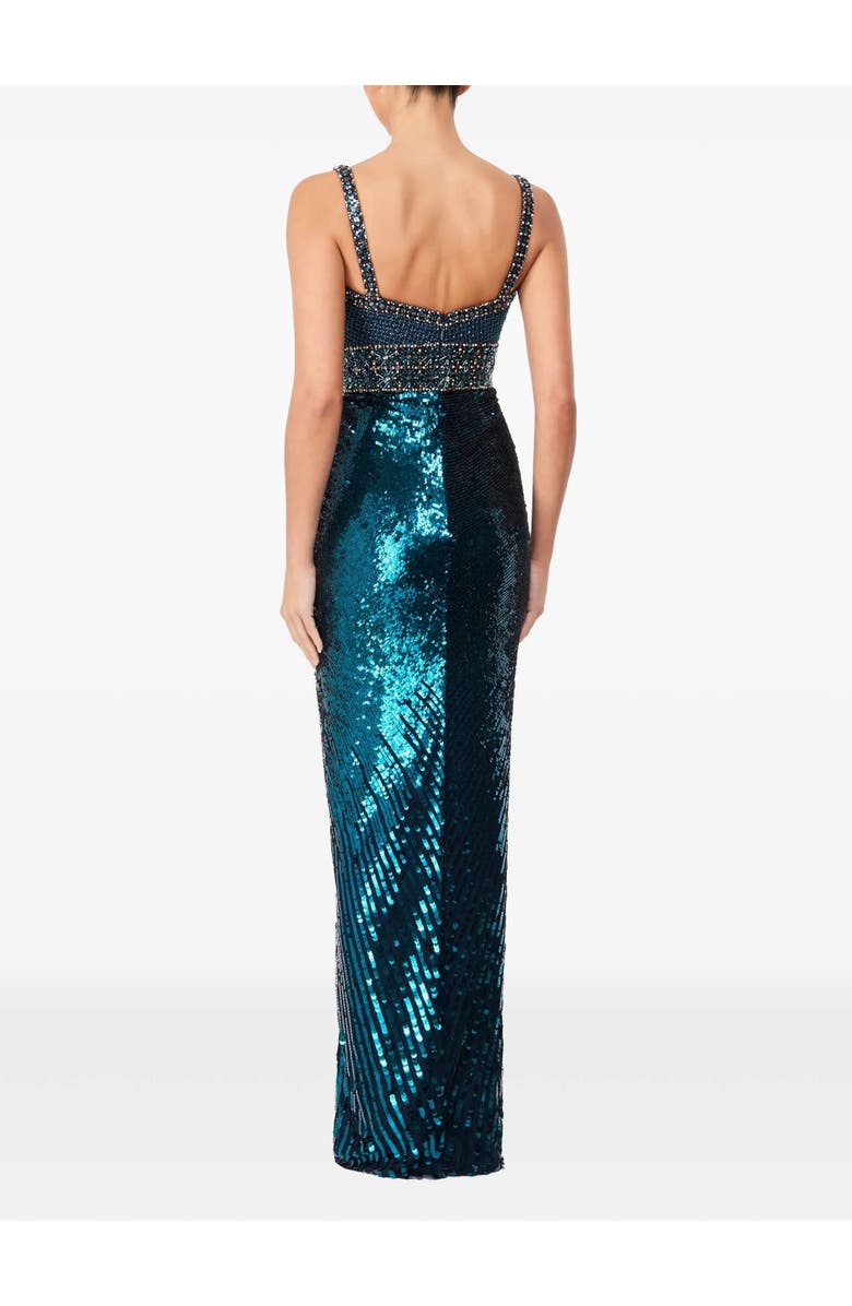 Jenny Packham Only You Gown, Alternate, color, Blackthorne Blue