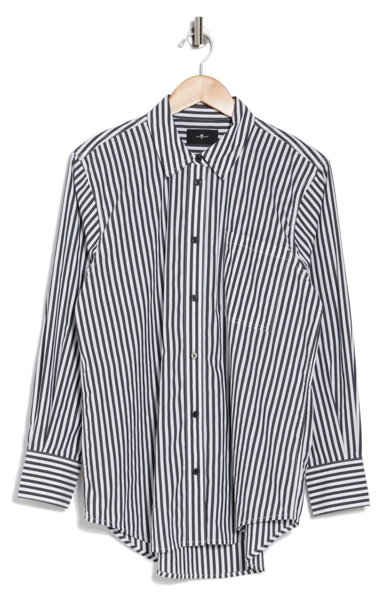 7 For All Mankind Everyday Button-Down Shirt, Alternate, color, 