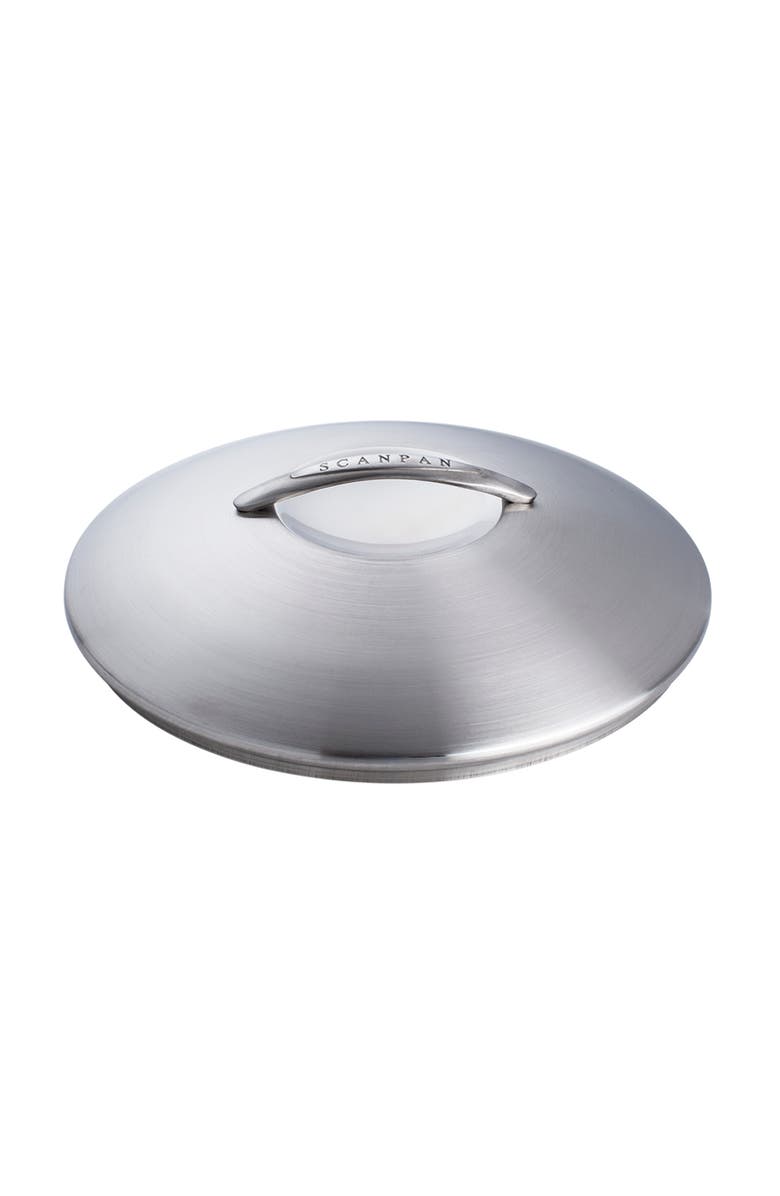 Scanpan Professional 14 Inch Stainless Steel Lid, Main, color, Black
