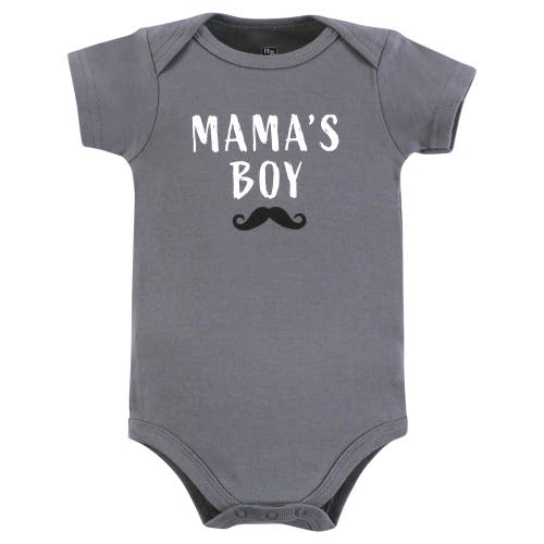 Hudson Baby Essential Cotton Bodysuits 5-piece Set In Multi