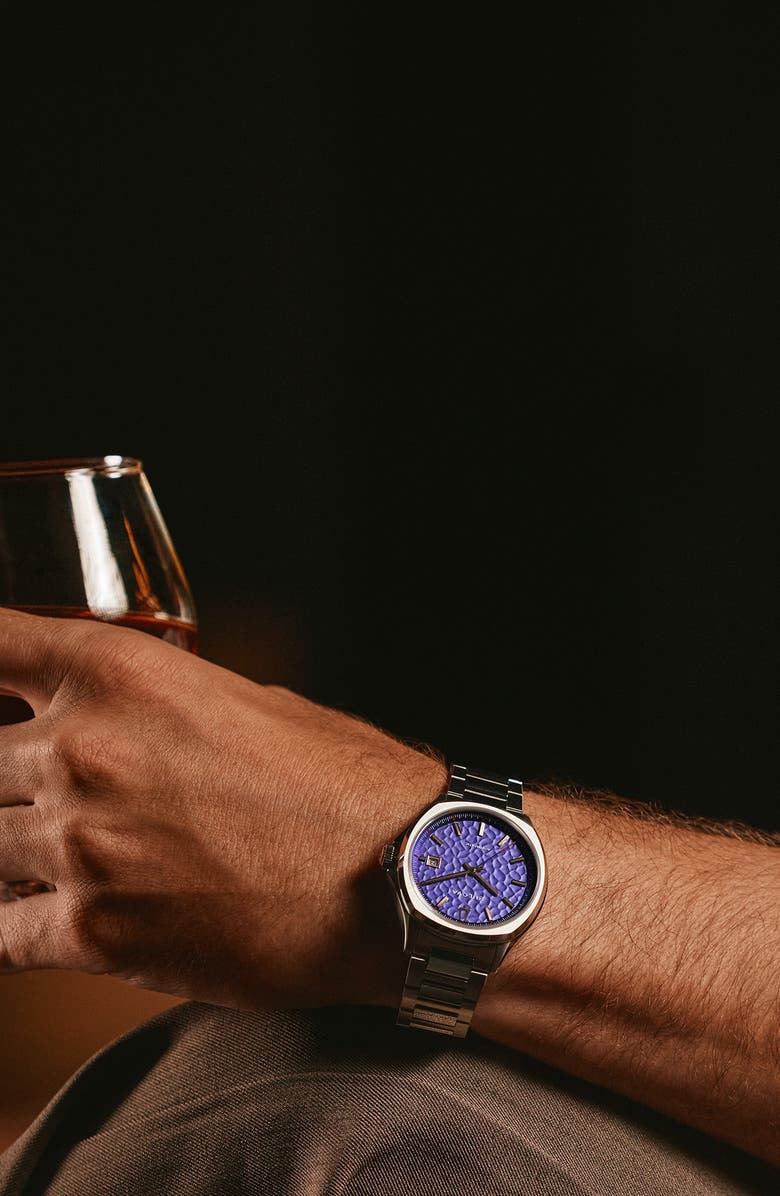 BULOVA Tony Bennett NYC Automatic Bracelet Watch, 39mm, Alternate, color, 