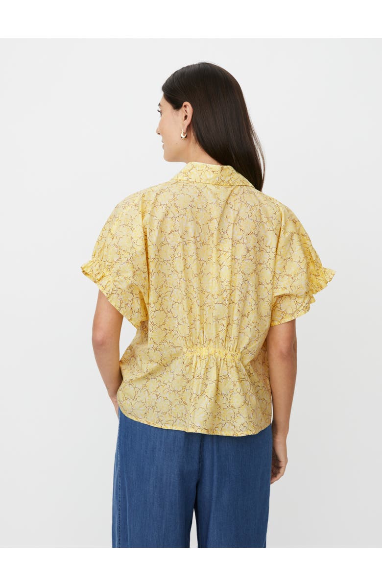 Masai Copenhagen MaIndorix Floral Print Shirt, Alternate, color, Lemonade