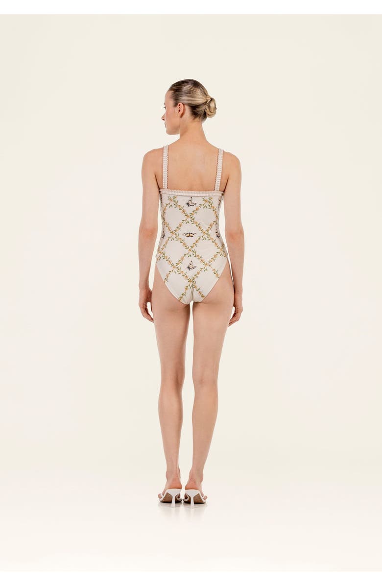 Agua by Agua Bendita Limon Azucar One Piece, Alternate, color, Multicolor