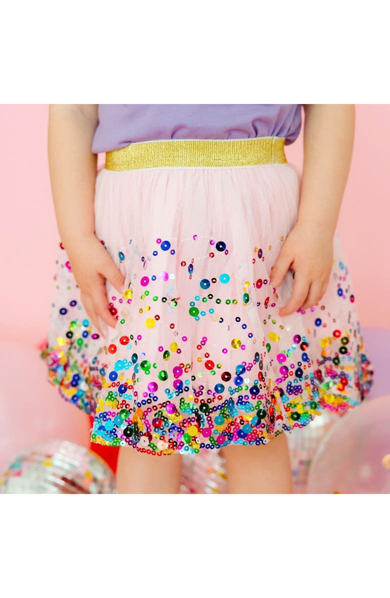 Sweet Wink Pink Confetti Tutu, Alternate, color, Pink