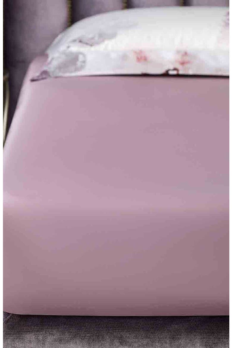 Wilma flat sheet, Alternate, color, Purple