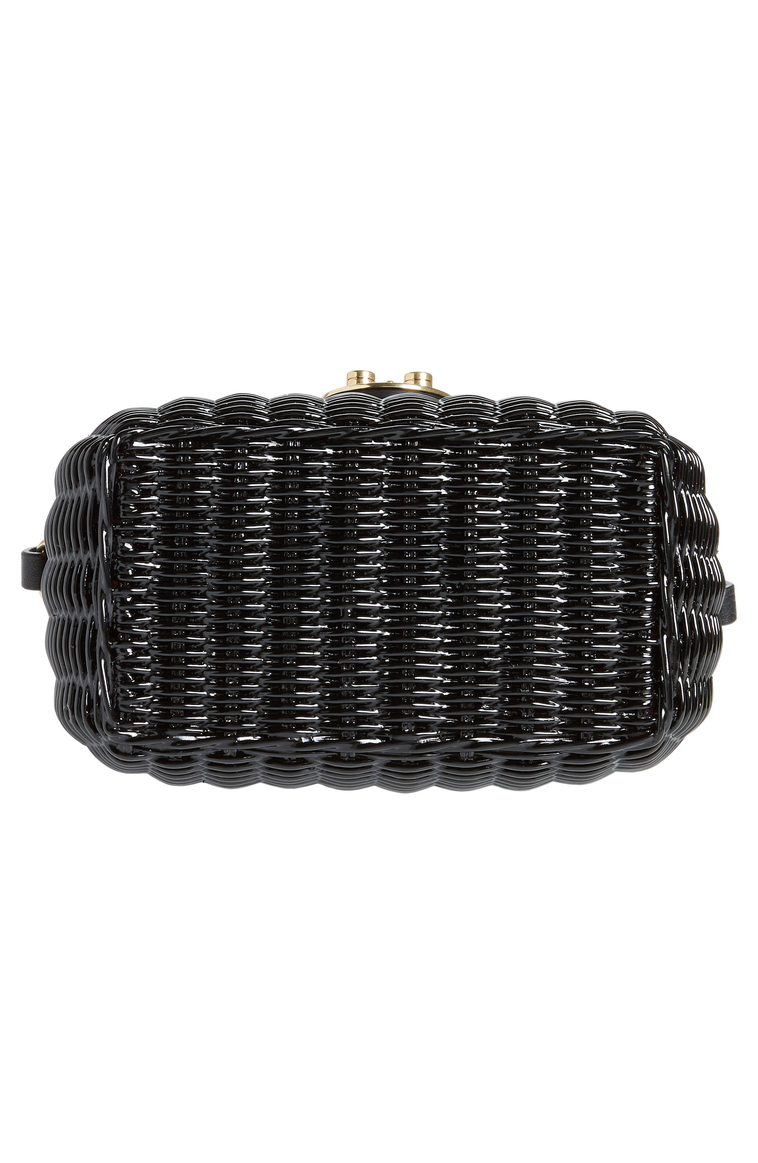 Miu Miu Midollino Woven Wicker Bag, Alternate, color, 