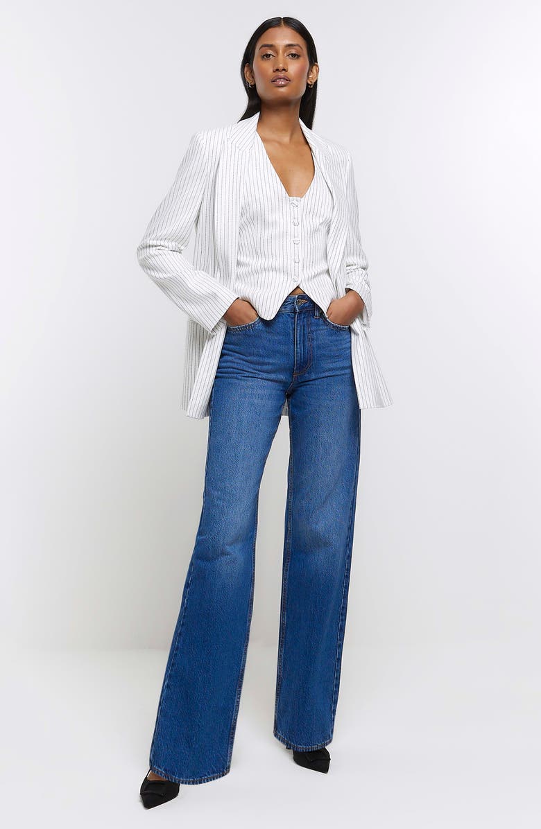 River Island Pinstripe Waistcoat, Alternate, color, 