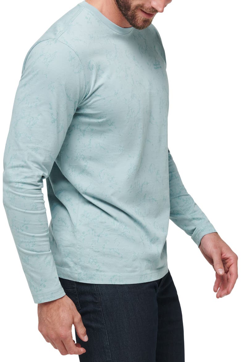 Warmer Tides Cotton Long Sleeve T-Shirt, Alternate, color, ARONA