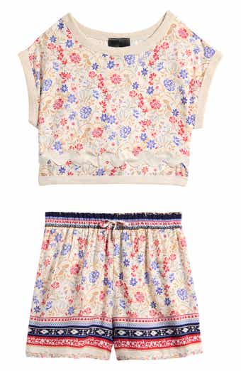 Kids' Cover-Up Shirt & Shorts Set