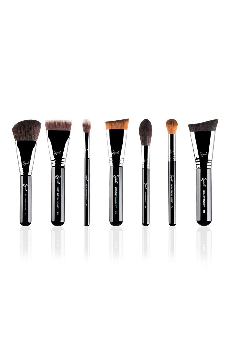 Complete Highlight & Contour Luxe Brush Set, Main, color, NO COLOR