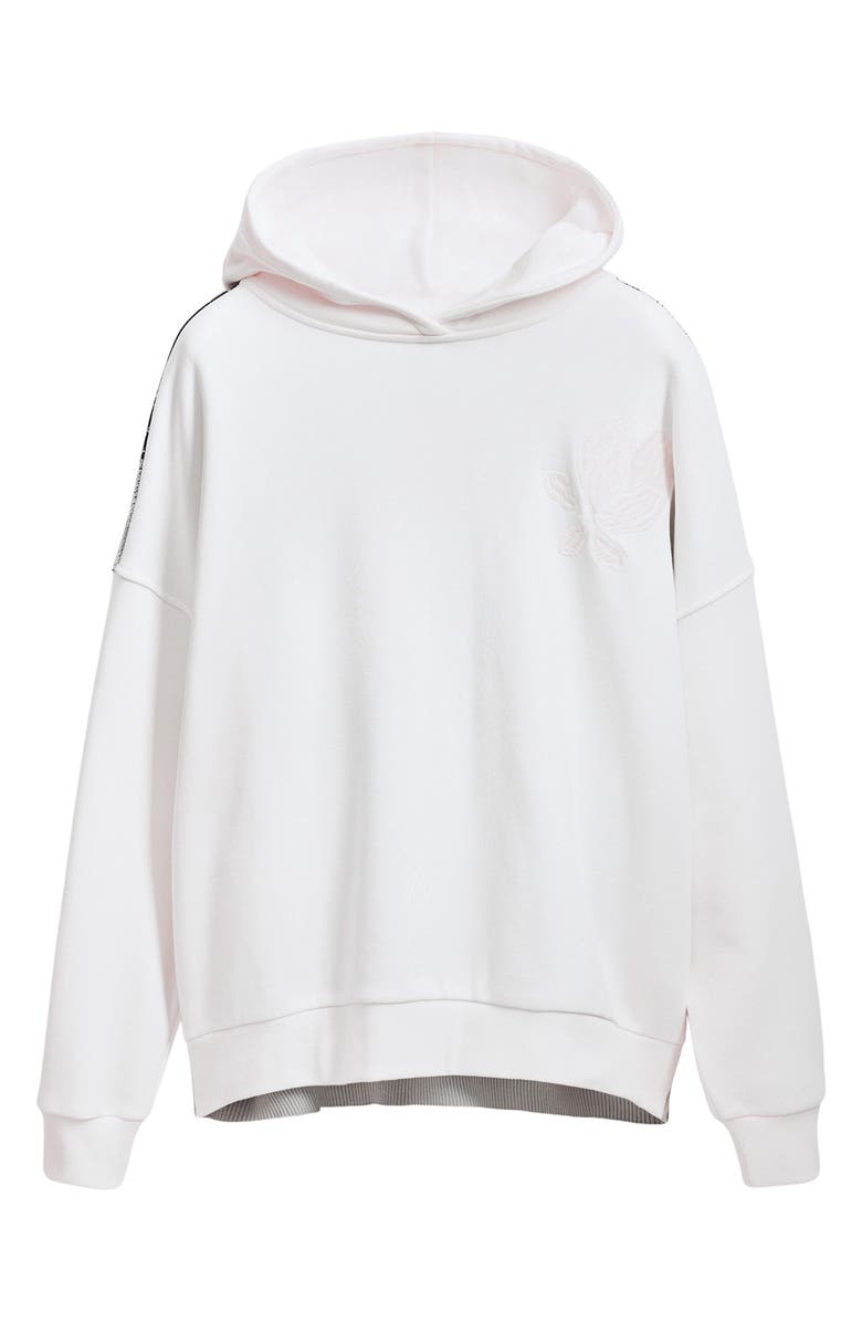 Desigual Oversize Hoodie, Alternate, color, White