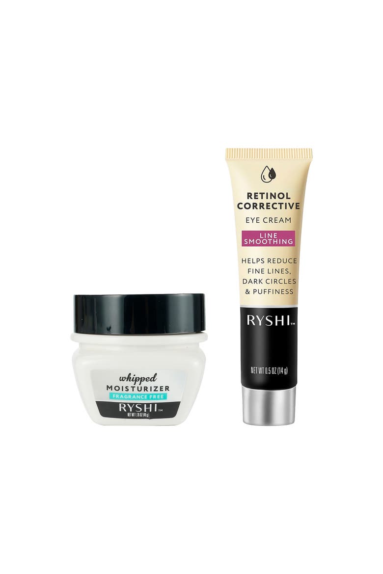 Whipped Moisturizer & Retinol Eye Cream Duo, Main, color, Multicolor
