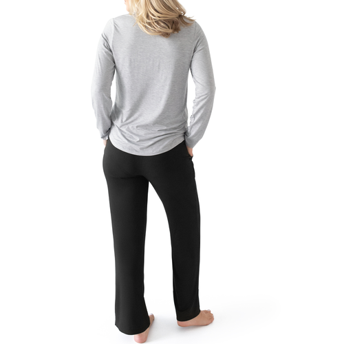Kindred Bravely Maternity & Nursing Long Sleeve T-shirt In Gray