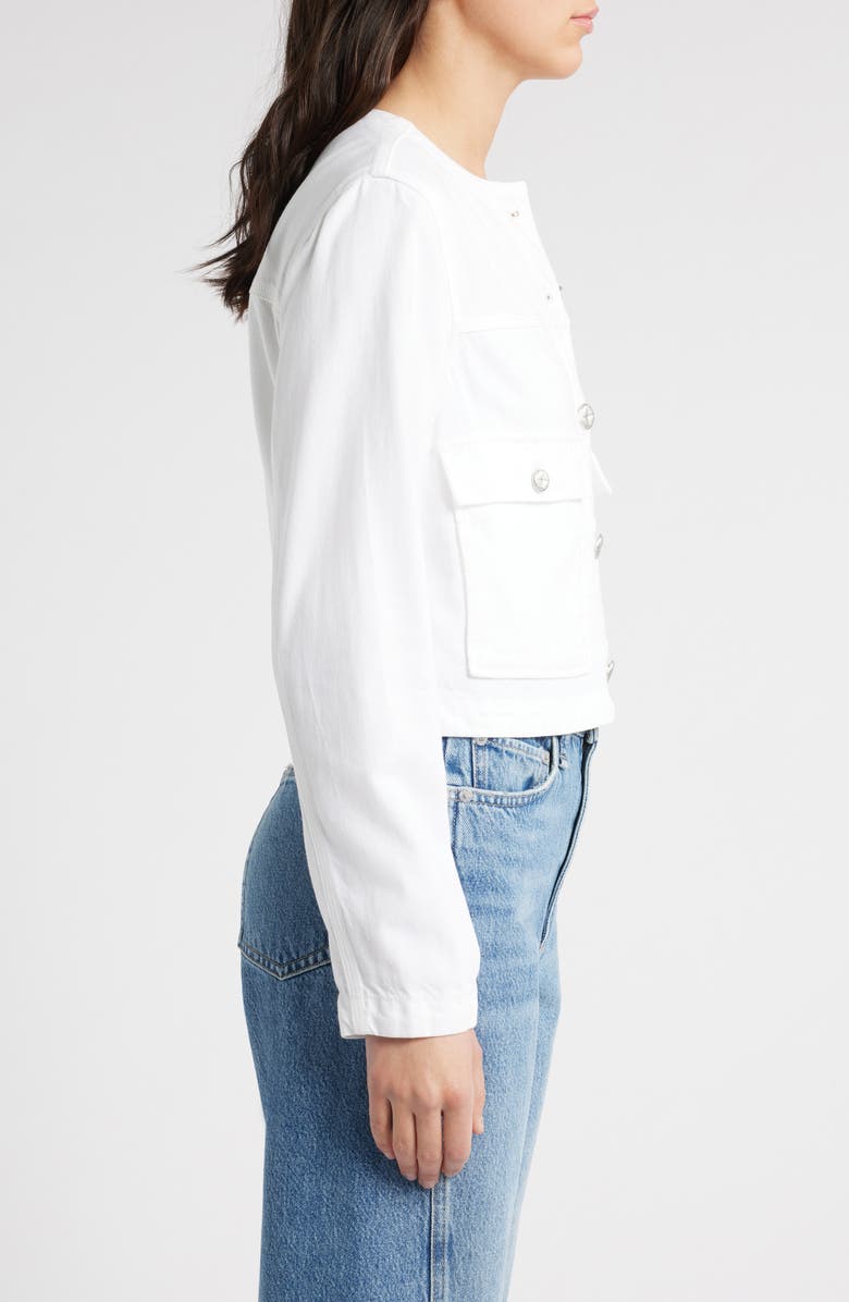 rag & bone Drew Featherweight Crop Denim Jacket, Alternate, color, 