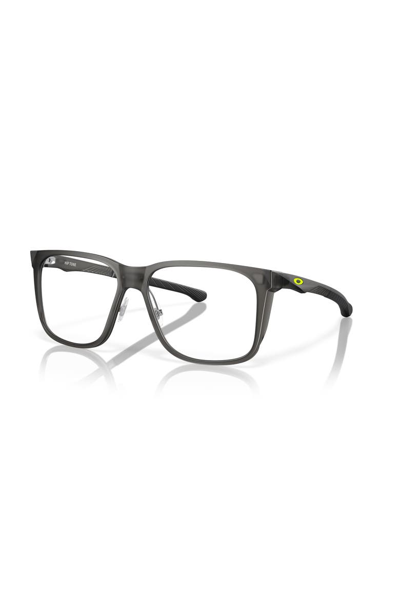 58mm Square optical glasses, Main, color, Grey