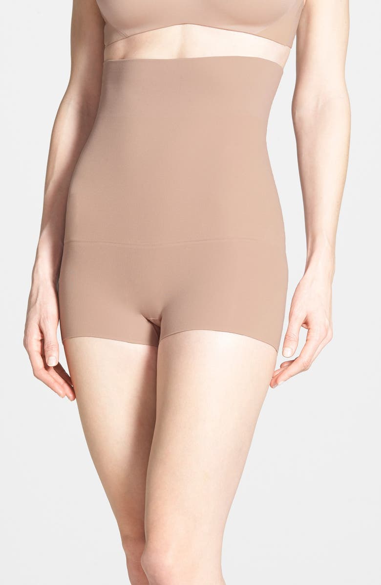 SPANX<sup>®</sup> Higher Power High Waist Shaping Shorts, Main, color,