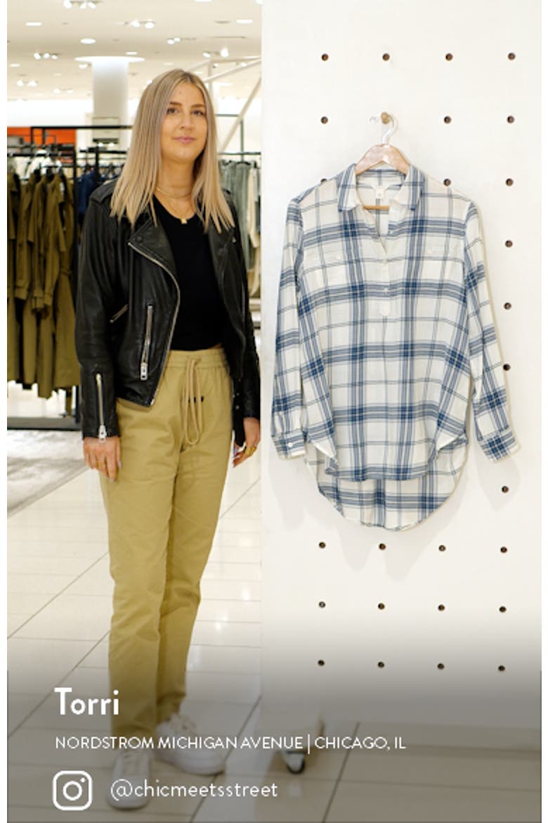 Plaid Popover Tunic video