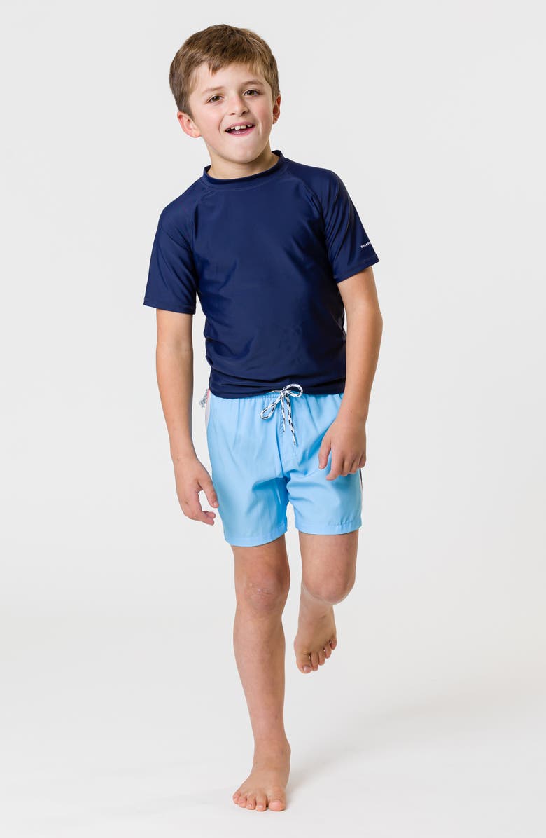 Snapper Rock Kids' Retro Volley Board Shorts, Alternate, color, 