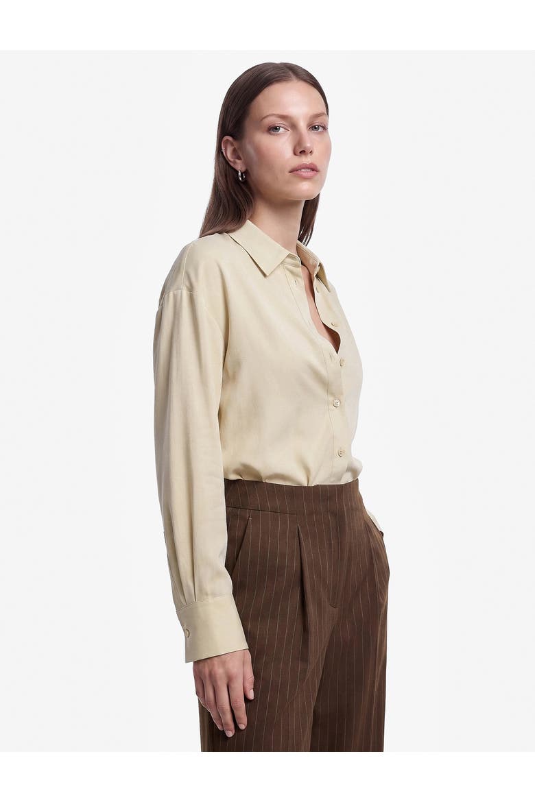 Long Sleeve Shirt, Alternate, color, KHAKI