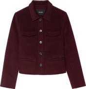 Zadig & Voltaire Liam Wool Blend Jacket