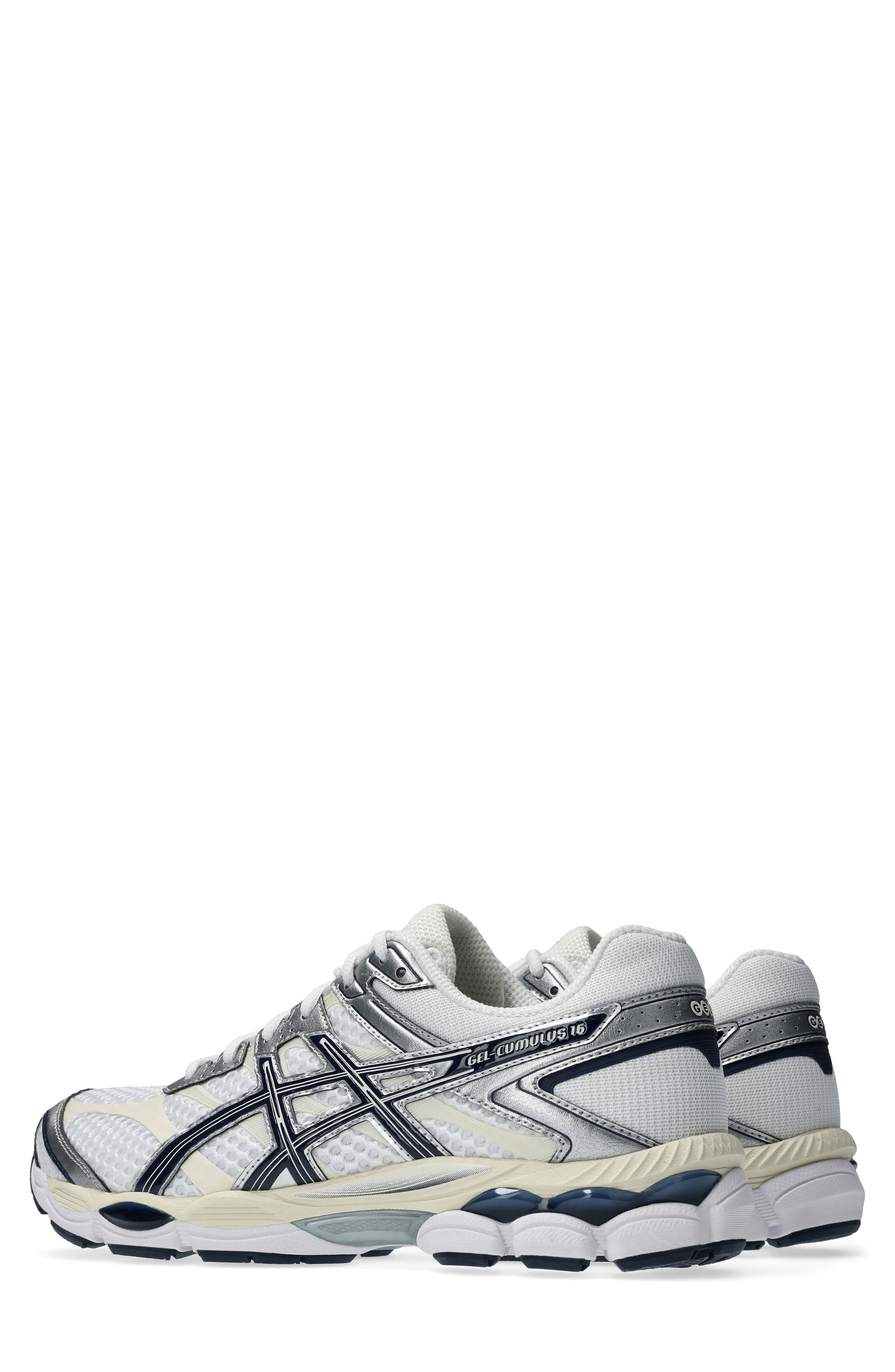ASICS<sup>®</sup> Gender Inclusive GEL-CUMULUS<sup>®</sup> 16 Sneaker, Alternate, color, White/ Midnight