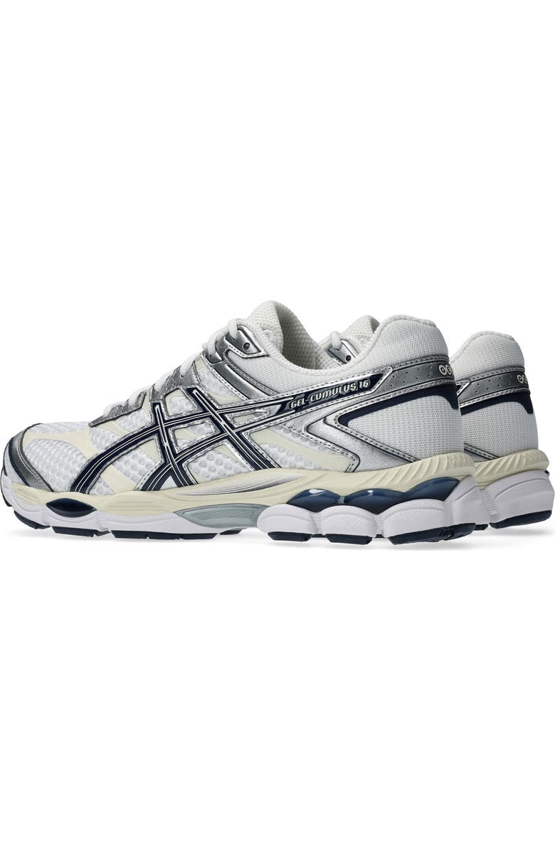 ASICS<sup>®</sup> Gender Inclusive GEL-CUMULUS<sup>®</sup> 16 Sneaker, Alternate, color, White/ Midnight