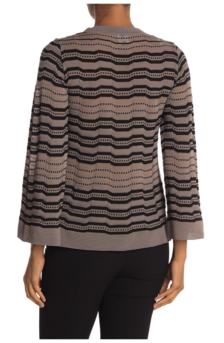 M Missoni Striped Kimono Sleeve Sweater, Alternate, color, 