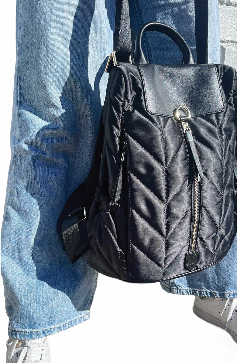 Belle & Bloom Runaway Royalty Backpack, Alternate, color, Black