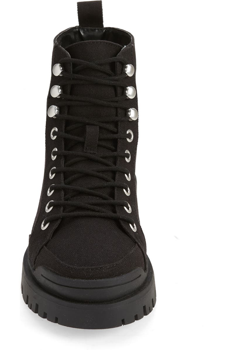 BP. Essey Lace-Up Lug Bootie, Alternate, color,
