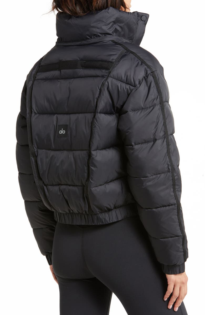 Alo Puffer Jacket, Alternate, color,