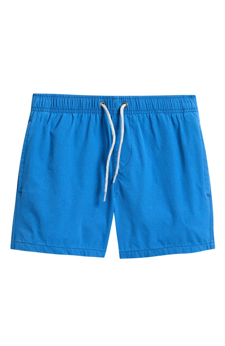 Vintage Summer Kids' Volley Swim Trunks, Main, color, Bright Blue