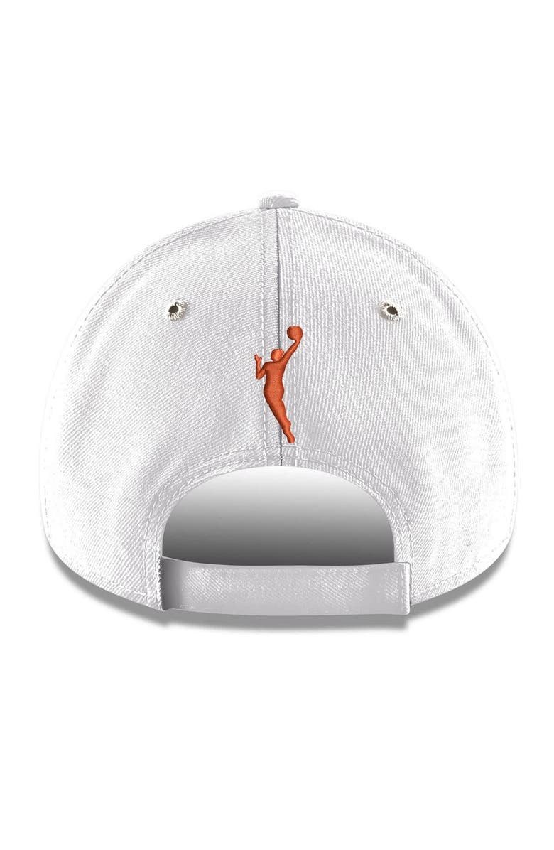 New Era Men's New Era White Connecticut Sun Primary Logo 9FORTY Adjustable Hat, Alternate, color,