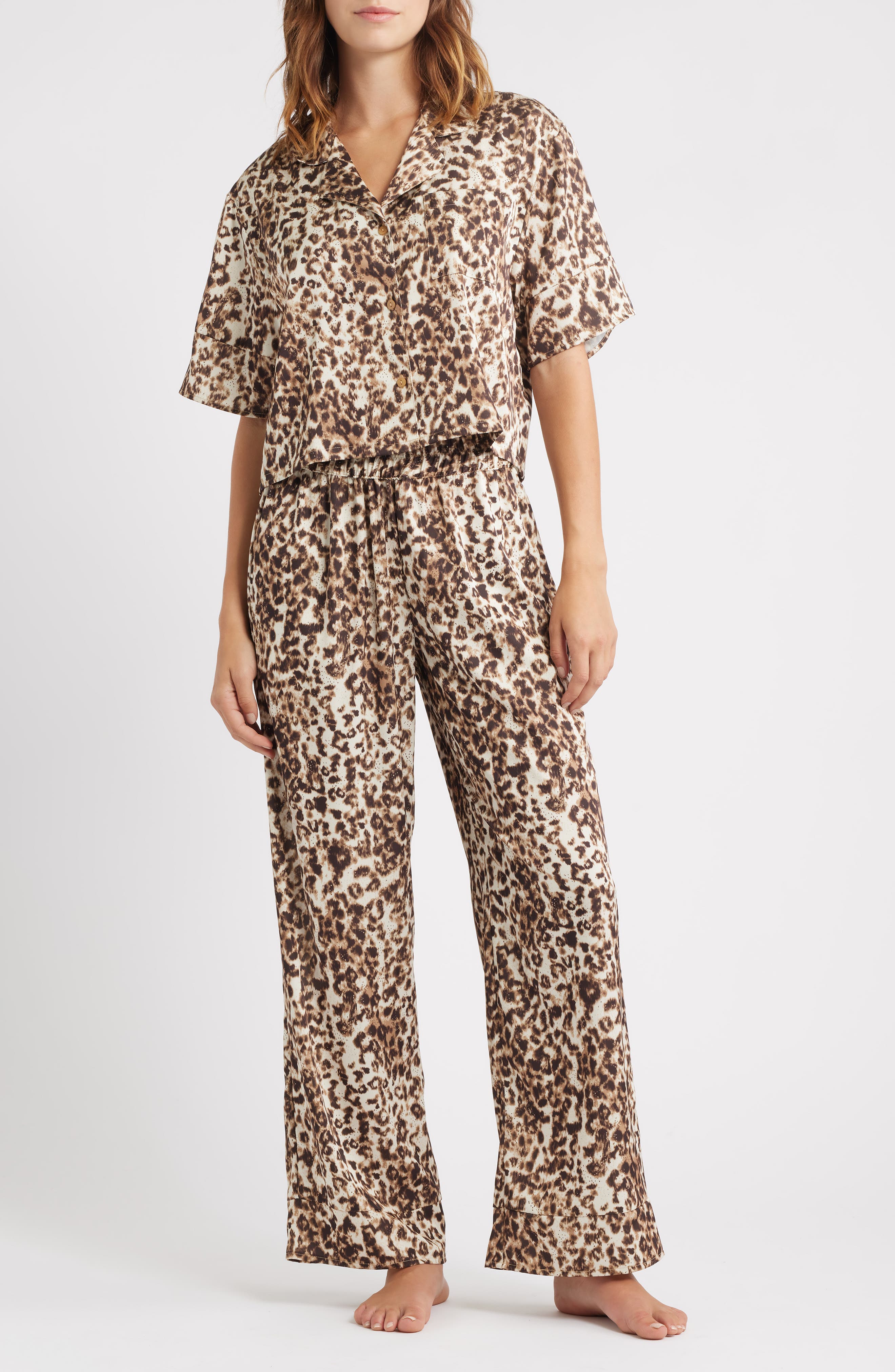 Open Edit Boxy Everyday Satin Pajamas