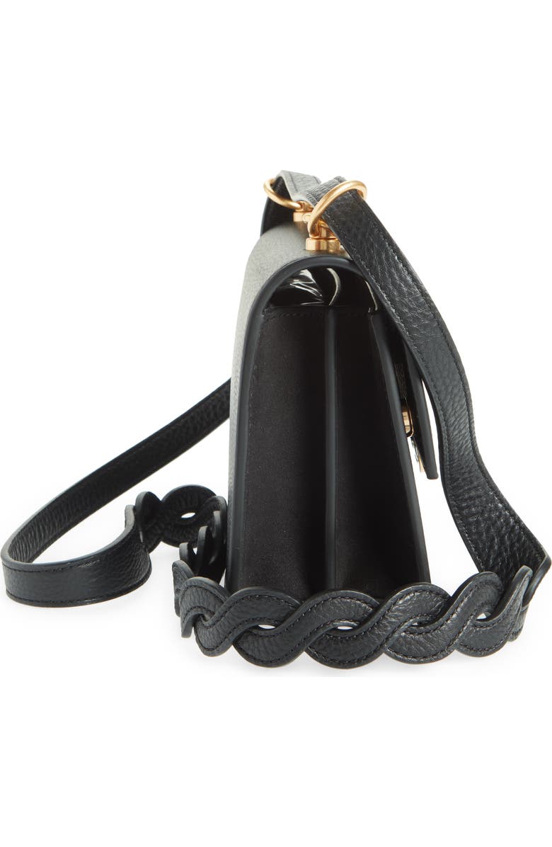 Tory Burch Miller Small Leather Flap Shoulder Bag, Alternate, color,