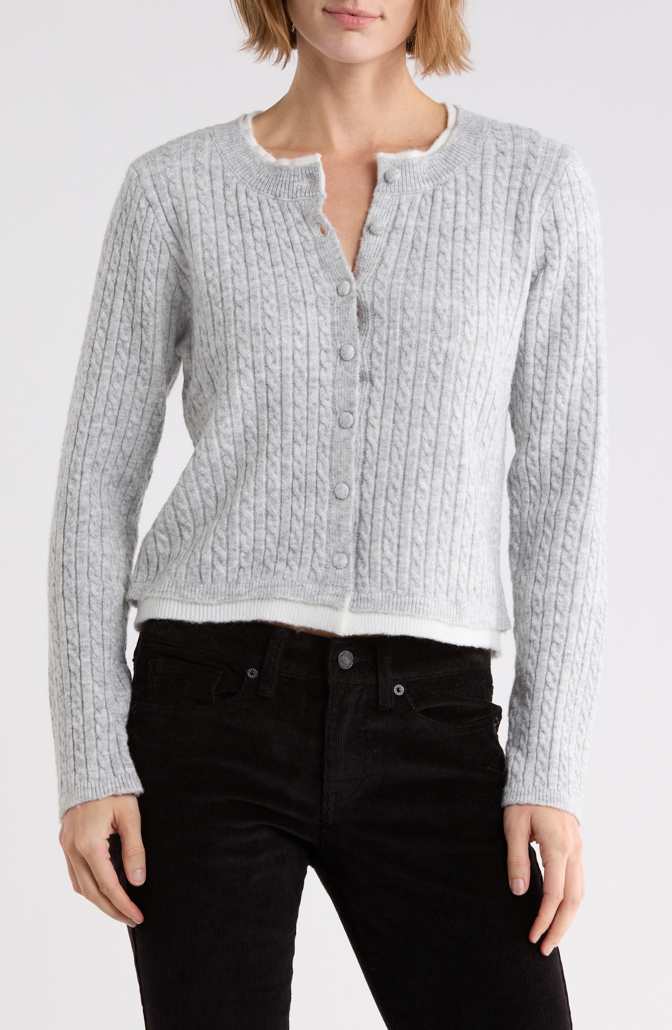 Cable Knit Cardigan