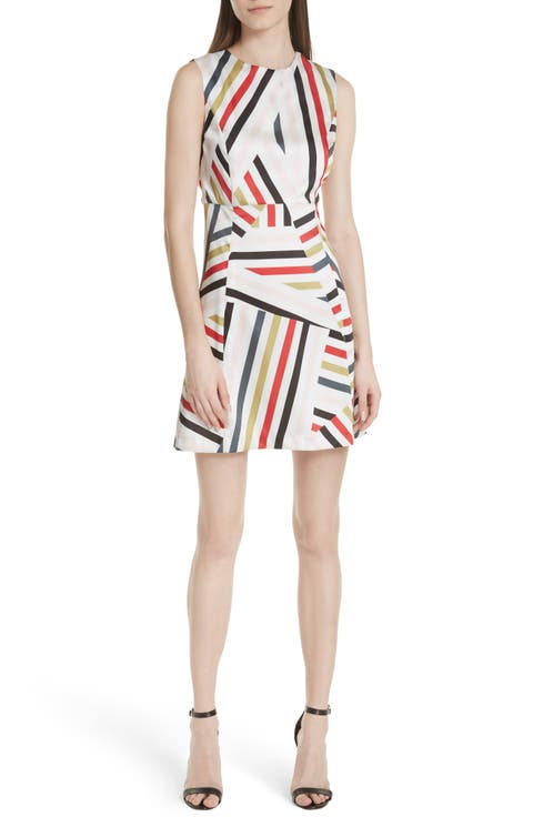Alexa Drive Stripe A-Line Dress