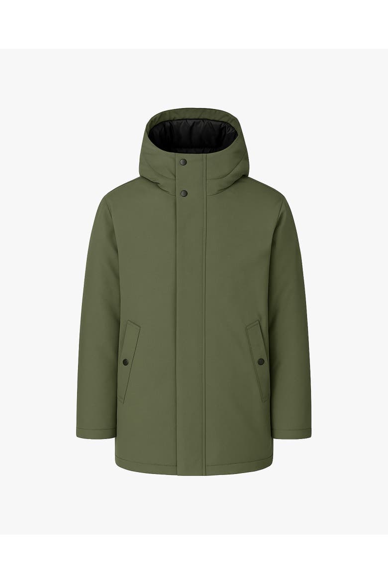 GASPÉ | Hooded Insulated Winter Jacket, Main, color, Sage