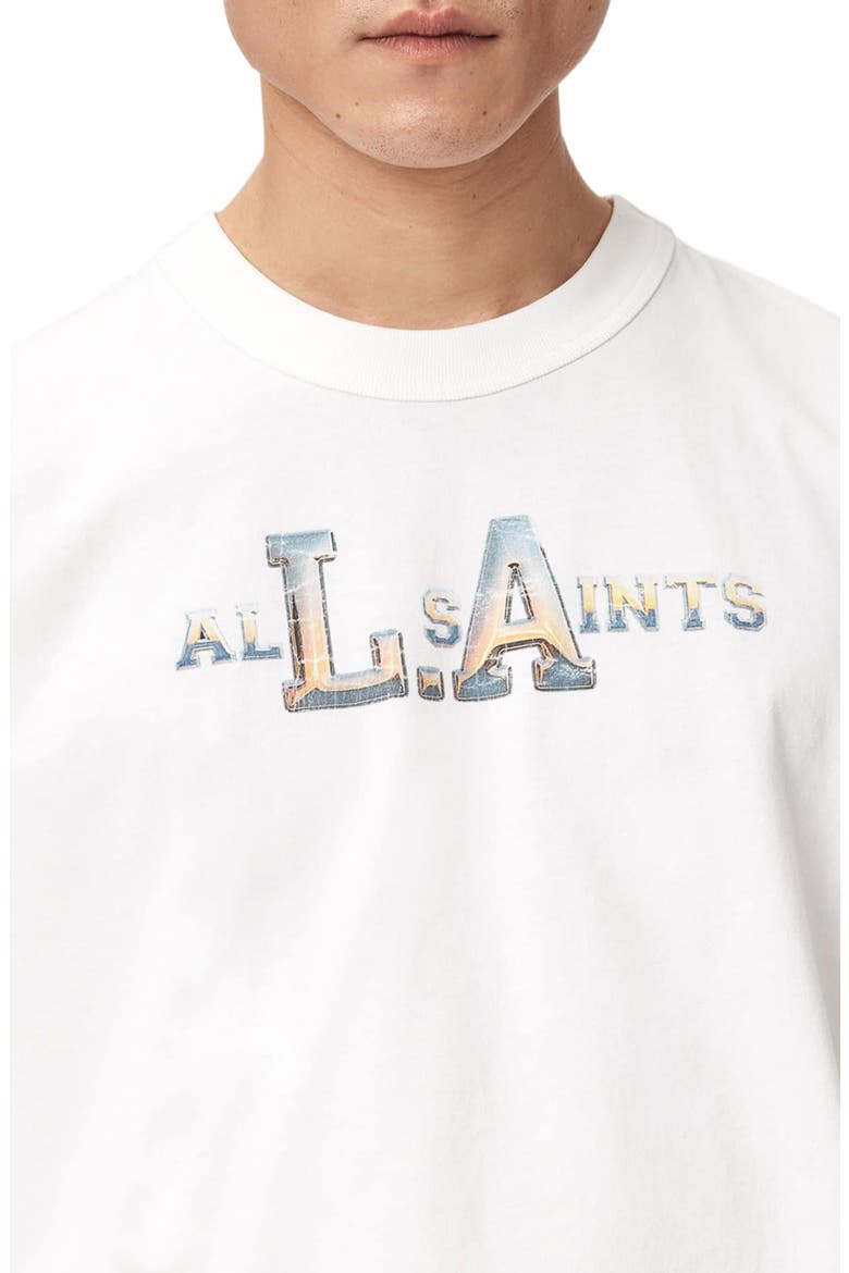 Angelino Graphic T-Shirt, Alternate, color, CHALK WHITE